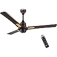 Orient Electric’s 1200mm I Tome Plus| BLDC energy saving ceiling fan | BEE 5-star rated | Ceiling fan with LED lights | Saves up to 50% on electricity bills | 3-year warranty | Smoke Brown, pack of 1