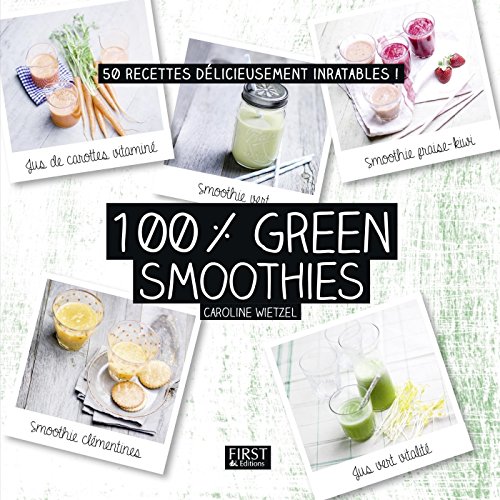 Couverture du livre de 100 % green smoothies