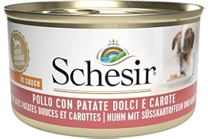 Schesir Pollo con Patate Dolci e Carote 85g