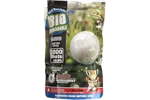 BAPOLE G & G 2.000 Softair/Airsoft Bio Precision BBS 6mm 0,33g -hellgrau-