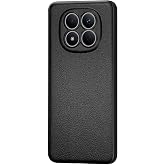 Coverzone Xiaomi Redmi Note 15 Pro 4G ile uyumlu Kılıf Deri G&ouml;r&uuml;n&uuml;ml&uuml; Thermax Silikon kılıf Kamera Korumalı Kompakt Tasarım R