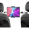 woleyi Car Headrest Tablet Holder, EXSHOW Car Back Seat Tablet Mount for Kids, Anti-Shake Between Seat iPad Stand for iPad Pro 12.9 Air Mini 5 4 3, Galaxy Tabs, Switch, iPhone, More 4-13" Devices