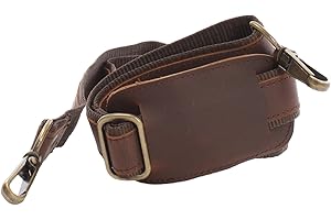 LECONI bandoulière cuir nylon bandoulière large pour sacs bandoulière réglable en longueur 4x115cm LEC-R1