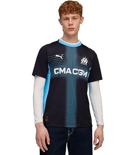 Maillot Borussia Mönchengladbach Third 2021/2022 Puma Taille L - Noir, Homme