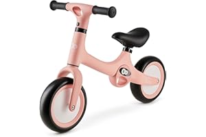 KK KINDERKRAFT Kinderkraft TOVE Draisienne en Métal, Vélo sans Pédale, Velo Bebe, Durable, 1,5 an à 25 kg, selle réglable, Rosa