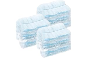 LUCKYOO 30 Pack Fluffy Duster Refills - for Flash Duster Dust Magnet Refills, 180° Multi-Surface Disposable Dusters Heads for Cleaning Furniture, Office, Blinds, Car Dashboard, Keyboard