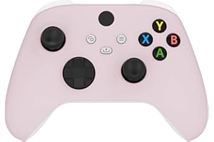 eXtremeRate Replacement Shell for Xbox Series X & S Controller - Personalized Upgrade - Cherry Blossoms Pink Custom Case Faceplate Cover for Xbox Core Wireless Controller [Controller NOT Included]