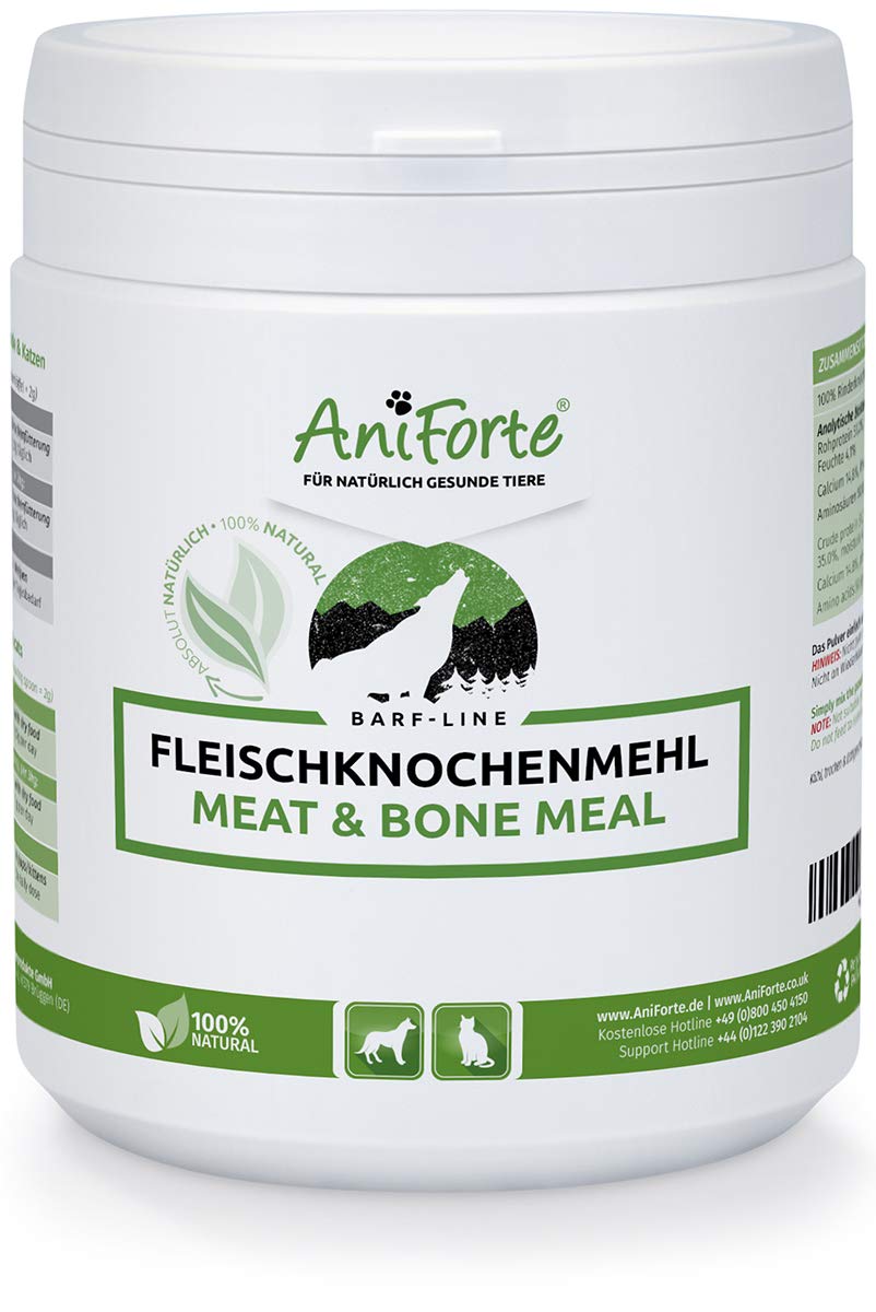Ground Beef Bones formerly AniForte Meat & Bone Meal 500g Raw Dog Food Supplement for Cats