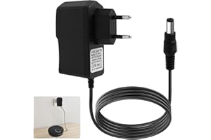 OUPDATE 19V 1A Cargador para Conga Cecotec Robot Aspirador 750, 890, 950, 990 Excellence, 1090, 1790, Adaptador de Corriente para Aspirador con Cable 2m, Fuente Alimentación Compatible con Conga 750