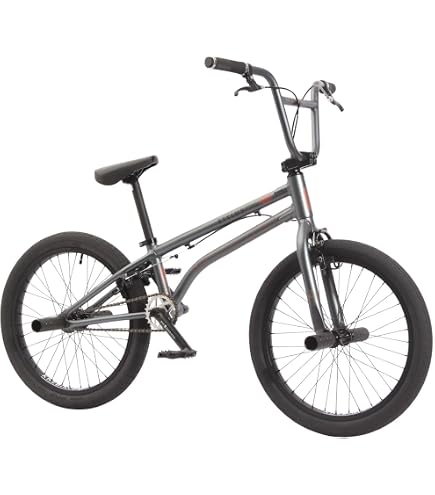 KHE Derrick 20 – BMX Freestyle 11,1 Kg, Cadre HiTen 20,6″, Freins U, Rotor 360°, Noir Mat – Parc, Rue, Dirt