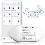 Meross 10A Interruttore Domestico WiFi, Smart Switch Intelligente Relé Wireless Universale, Funzione Timer, App Remoto e Time