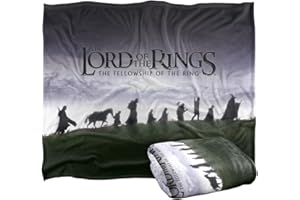 LOGOVISION LORD OF THE RINGS Silky Touch super miękki koc narzuta, 152 x 127 cm