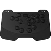 Hitbox Button Caps, Arcade Stick Replacement Button Caps for Mechanical PushButtons, for Kailh/Cherry/TTC/Akko Switches Caps,