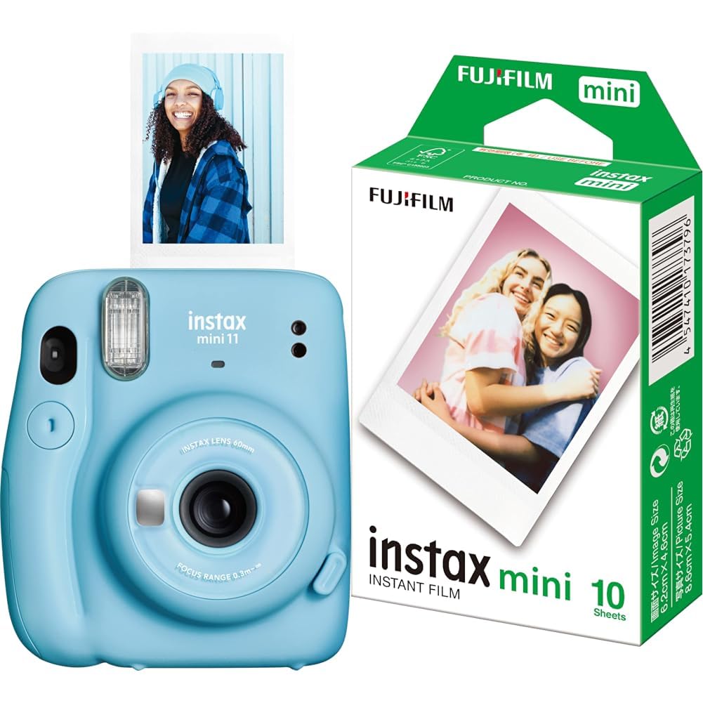Fujifilm Instax Mini 11 Instant Camera (Sky Blue)