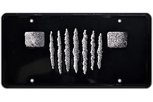 ‎CELEBRITY MACHINES Jurassic Claw | Colin Trevorrow | Metal Stamped License Plate