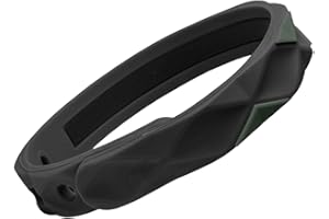 SHUNFAJI Anti-Static Bracelet, Adjustable Prevent Static Bracelet Band, Cordless Wireless Anti Static Silicone Wrist Strap Health Care Bracelet, Electrostatic Wireless ESD Discharge Cable Wrist (Black)