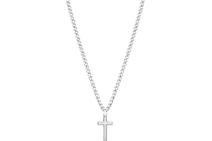 Brosway Collana Uomo in Acciaio con Simbolo Croce | Collezione Ink - BIK10