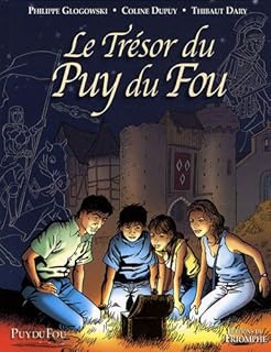 jaquette livre Le Trésor du Puy du Fou