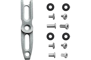 TONIFE Klips kieszonkowy do pochwy Kydex, akcesoria do noży outdoorowych z wieloma odstępami między otworami i opcjami grubości (myć kamień)