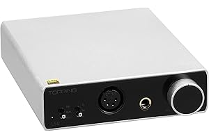 FANMUSIC Topping L50 Amplifier NFCA Modules 0.3uV Ultra Low Noise Cost-Effective Bypass Output Headphone Amplifier (Silver)