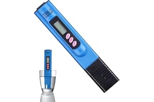 ARADOEA Water Quality Test TDS Meter With 0-9990 PPM Measurement Range Portable Digital TDS Meter Water Tester Drink Water Quality for Swimming Pools CDCS Water Plant Laboratories and Aquaculture Industry