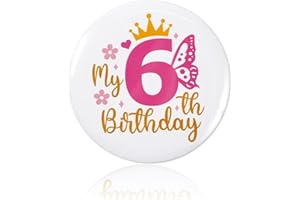 BLICEON Birthday Badge, Birthday Girl Badge, Celebrate Your Little Princess's Special Day with a Sparkling, Party Accessor, Celebration Decoration