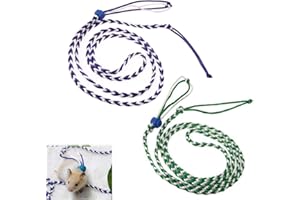 VANVENE PIVBY Adjustable Hamster Leash Harness for Rats Ferret Mouse Squirrel Small Animal Pack of 2