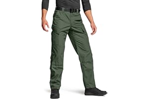 CQR Herren Militär Taktische Hose, MKampfhose, ACU Cargohose, wasserabweisend, Ripstop-Arbeitshose