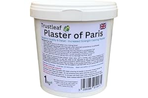 1kg Tub - Trustleaf Plaster of Paris - Fine Casting Plaster