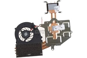 DBTLAP - Ventola di raffreddamento per computer portatile Sony Vaio VPCF VPCF1 VPC-F1 VPC-F11 VPC-F12 VPC-F13 VPC-F11Z1E VPC-F11FGX VPC-F111FX + Heatsink