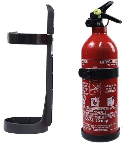 HomeSecure ABC Pulver-Feuerlöscher 2 Kg – Mit Manometer, Wartungsfrei – Für Haushalt, Auto & Werkstatt