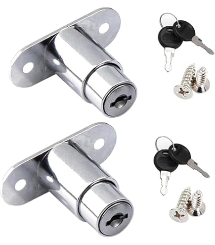 QUARKZMAN Set Cilindri Serra Porta Con Chiavi Per Ford – Ricambio 7C3Z1521990A (Lato Guida E Passeggero) - 2