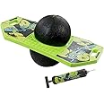 Flybar Pogo Ball Trick Board With Grip Tape And Ball Pump For Kids Ages 6 And Up -5 Colors Available, Green