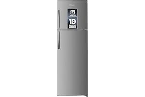 Super General 360 Liter Top Mount Refrigerator Freezer SGR365IE, No Frost, Inverter, Electronic Temperature Control with Stylish Interior, 54.5x55.5x166.8cm(WxDxH), Inox, 10 Year Compressor Warranty