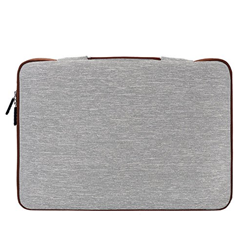 Lacdo 15.6 Zoll Wasserdichte Laptop Sleeve H¨¹llen Notebook Tasche f¨¹r Acer Aspire,Asus F555LA-AB31,Protective 15.6″ Ultrabook Toshiba Satellite, Dell Inspiron, Acer Aspire, HP Pavilion, Chromebook,Braun - 2