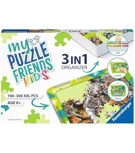 Ravensburger - Puzzle Krypt Black, 736 Pezzi, Puzzle impossibili, Idea