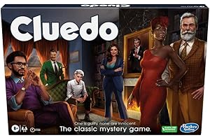 Hasbro Gaming Cluedo, Reimagined Classic for 2-6 Players, Detective Board Game for 8+ Year Old Boys and Girls