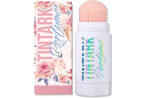 TINTARK Solid Perfume Stick, PEONY ROSE, Portable Perfumes for Women, Girl's Fragrances Travel Size, Lightly Scented, Vegan Natural & Safe Ingredients, Long Lasting (01 PEONY ROSE)
