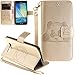 Produktbild Neu ISENPENK Samsung Galaxy A3 (2015 4.5")/A300FU Hülle Leder [Gold] Magnet,Tiere Muster 3D Panda Samsung Galaxy A3 (2015 4.5")/A300FU Flip Case Tasche 3-in-1 Bookstyle Geldbörse Tasche,Standfunktion Schutzhülle Tasche Credit Card Slots Wallet Case Leder