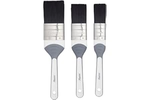 Harris Seriously Good 3 Pack Gloss Flat Brush Set, 1in, 1.5in, 2in