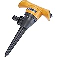 HOZELOCK - Sprinkler Rotating 177 m² : Spike-mounted Spray Sprinkler for Medium-sized Surfaces (ø 15m), Ideal for Lawns and Established Plants, 8 Jets: 2 Spray Patterns [2510P0000]
