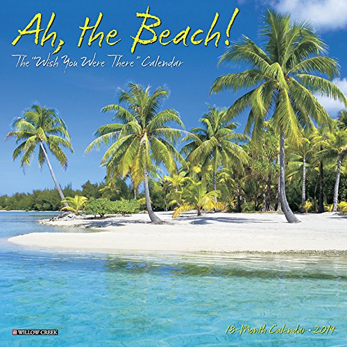 Preisvergleich Produktbild Ah the Beach! Mini 2019 Wall Calendar