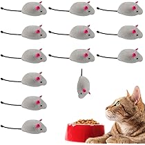 36 Pezzi Topini Giocattolo Per Gatti Con Sonaglio - Giocattoli Interattivi Colorati Per Gattini - Foto 11