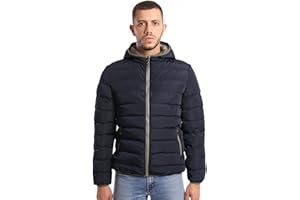 TONY BACKER Giubbotto Jacket Giacca Uomo Invernale con Cappuccio, Giubbino Giacchetto Uomo Giubbini Giubbotti Invernali Caldo Antivento