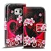 Produktbild Samsung Galaxy S6 Edge Muster Hülle, Conie Mobile Handytasche Bookstyle Schutzhülle Motiv Bilderhülle Wallet Tasche, PU Leder Tasche