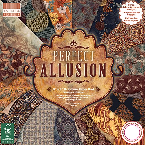 First Edition Perfect allusione Pad, Carta, Multicolore, 21 x 21 x 2 cm