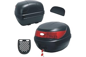 A-PRO Top Case Scooter topcase Casque Valise Coffre Quad Moto Scooter Dossier