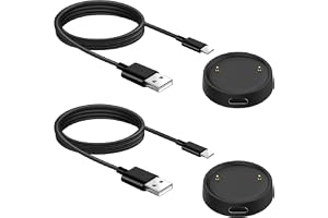 2 st Magnetisk laddningskabel, Magnetisk Smartwatch-laddningskabel, med 1 m separat USB-laddningskabel och Typ C-laddningskab