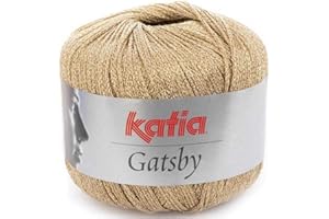Lanas Katia Gatsby Ovillo de Color Oro Cod. 45