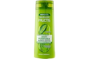 Garnier Fructis Shampoo Lenitivo, Per Capelli Normali, Azione Antiforfora, Con Tè Verde e Piroctone Olamina, 250 ml